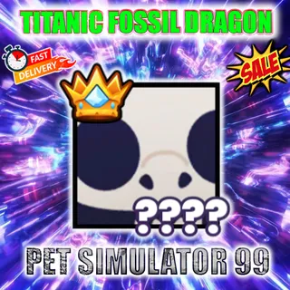 TITANIC FOSSIL DRAGON