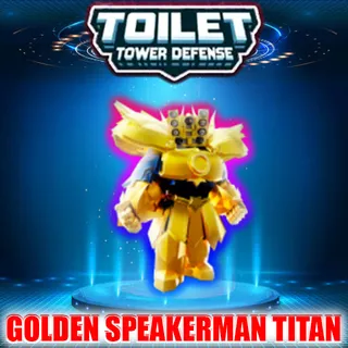 GOLDEN SPEAKERMAN TITAN