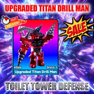 UPGRADED TITAN DRILL MAN