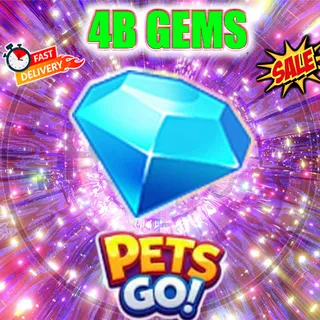 4B PETS GO GEMS