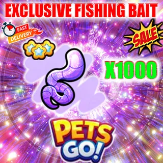 EXCLUSIVE FISHING BAIT X1000