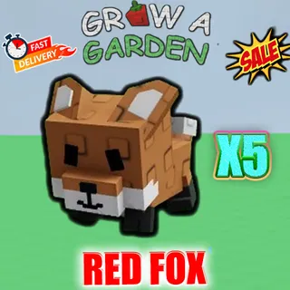 RED FOX GROW A GARDEN