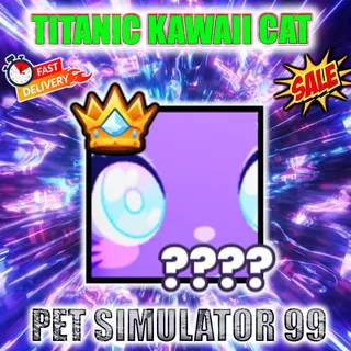 TITANIC KAWAII CAT