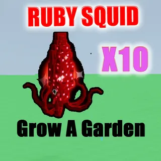 Grow A Garden Ruby Squid