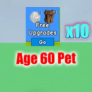 Age 60 Grow A Garden