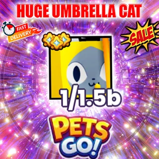 HUGE UMBRELLA CAT