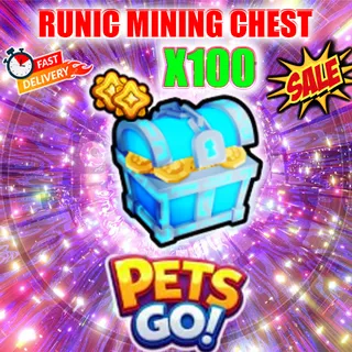 RUNIC MINING CHEST X100