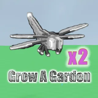 Grow A Garden silver dragonfly