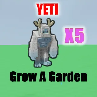 Grow A Garden Yeti