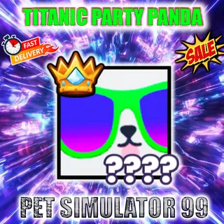 TITANIC PARTY PANDA