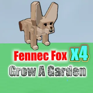 Grow A Garden Fennec Fox