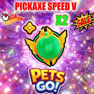 PICKAXE SPEED V X2