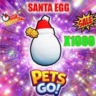 SANTA EGG X1000