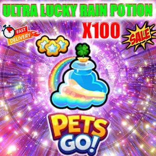 ULTRA LUCKY RAIN POTION X100