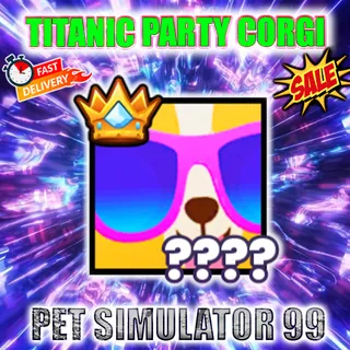 TITANIC PARTY CORGI