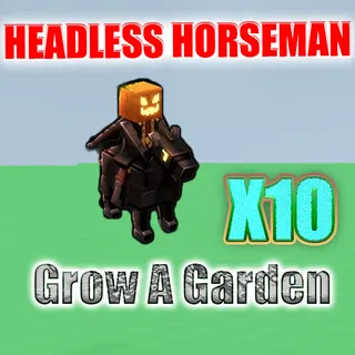Grow A Garden Headless Horseman