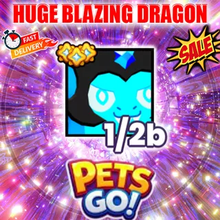 HUGE BLAZING DRAGON