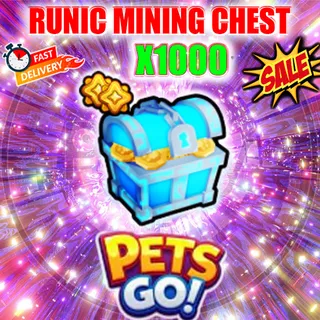 RUNIC MINING CHEST X1000