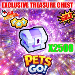 EXCLUSIVE TREASURE CHEST X2500