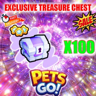 EXCLUSIVE TREASURE CHEST X100