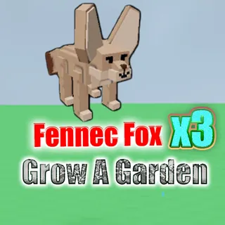 Grow A Garden Fennec Fox