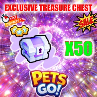 EXCLUSIVE TREASURE CHEST X50