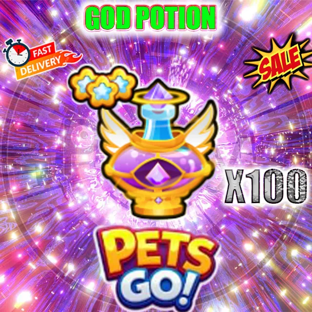 GOD POTION X100 - Pets Go Game Item - Gameflip