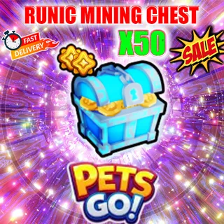 RUNIC MINING CHEST X50