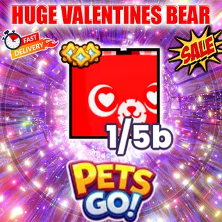 HUGE VALENTINES BEAR