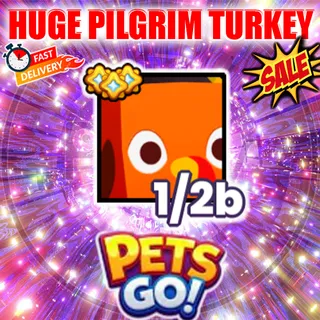 HUGE PILGRIM TURKEY