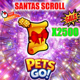 SANTAS SCROLL X2500