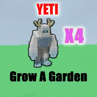 Grow A Garden Yeti