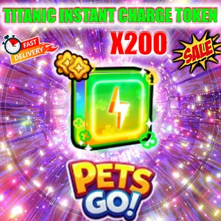 TITANIC INSTANT CHARGE TOKEN X200