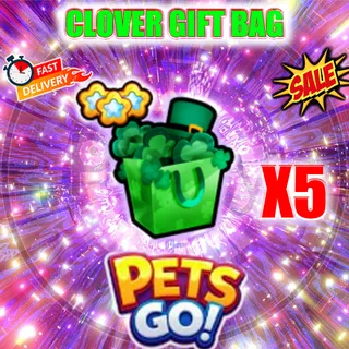 CLOVER GIFT BAG X5