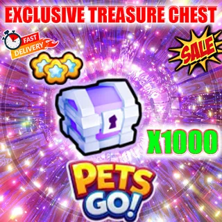 EXCLUSIVE TREASURE CHEST X1000