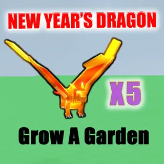Grow A Garden New Year's Dragon