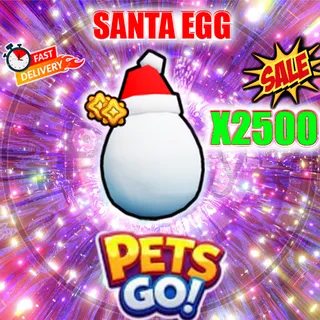 SANTA EGG X2500