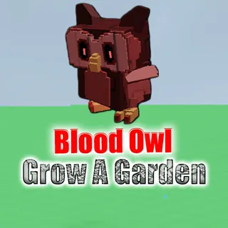 Grow A Garden Blood Owl