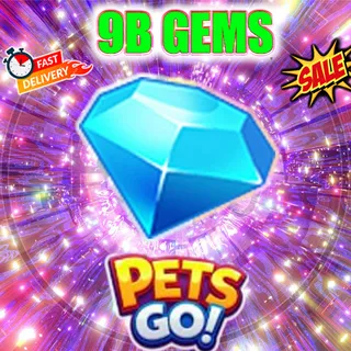 9B PETS GO GEMS