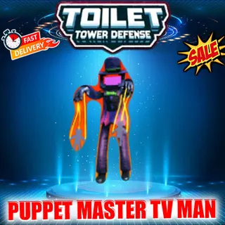 PUPPET MASTER TV MAN