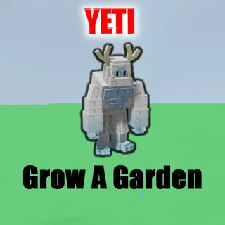 Grow A Garden Yeti