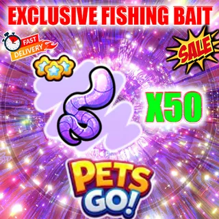 EXCLUSIVE FISHING BAIT X50