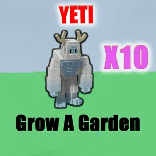 Grow A Garden Yeti