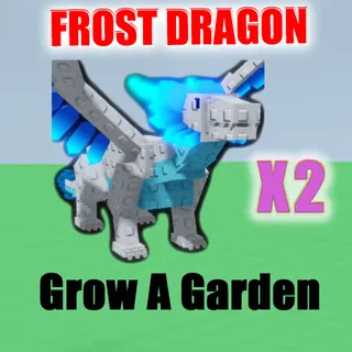 Grow A Garden Frost Dragon