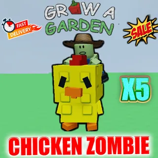 CHICKEN ZOMBIE GROW A GARDEN