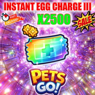 INSTANT EGG CHARGE III X2500