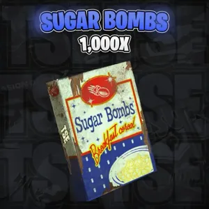 Irradiated sugar bombs