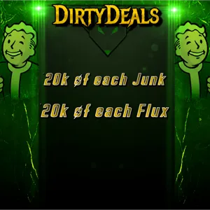 20k of each junk/flux