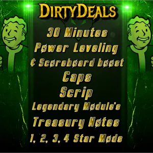 30 mins Power Leveling