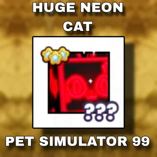 Huge Neon Cat | PS99
